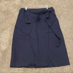 Banana Republic, navy blue skirt, size 14